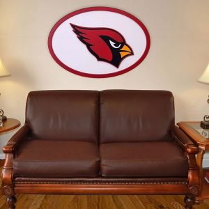 Arizona Cardinals 46-inch Carved Wall Art