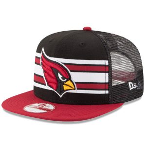 Arizona Cardinals New Era Throwback Stripe Original Fit Snapback Adjustable Hat