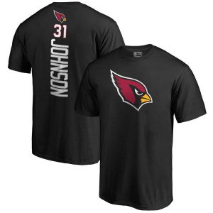 Men’s Arizona Cardinals David Johnson NFL Pro Line Black Backer Name & Number T-Shirt