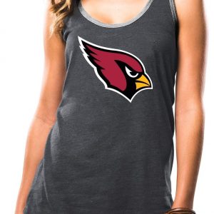 Cardinals Women’s Charcoal Tested Tri-Blend Tank Top