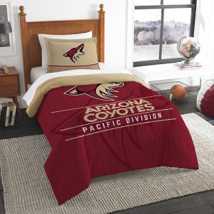 Arizona Coyotes Draft Twin Comforter Set