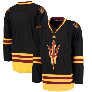 Arizona State Sun Devils Black Hockey Jersey