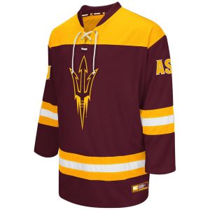 Colosseum Arizona State Sun Devils Maroon Hockey Jersey