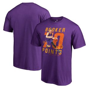 Devin Booker Phoenix Suns Purple 70 Points T-Shirt