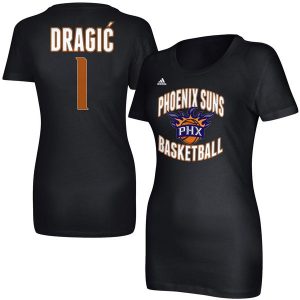 Goran Dragic Phoenix Suns Women’s Black Name and Number T-Shirt
