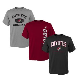 NHL Youth Boys 8-20 Coyotes 3Piece Tee Set