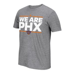 Phoenix Suns Charcoal Neue Phrase climalite T-Shirt