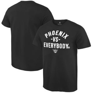 Phoenix Suns Team vs. Everybody Black T-Shirt
